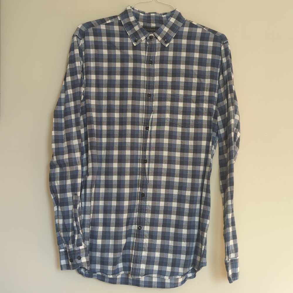 Banana Republic Flannel Button Down